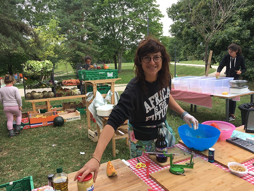 atelier culinaire en plein air